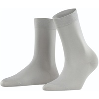 Falke Damen Socken Cotton Touch - Vorteilspack, Knit Casual, Einfarbig, 35-42 Silber 35-38