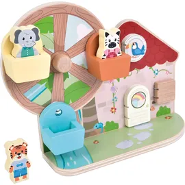 Small Foot Company Motorikspielzeug Riesenrad Jungle Friends (12764)
