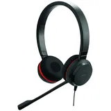 JABRA Evolve 30 MS HD Audio Stereo Headset, Black