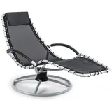 Blumfeldt The Chiller Schwingliege 77 x 85 x 173 cm Schwarz