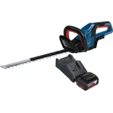Bosch Professional Heckenschere 18 V 50 cm Brushless + 1x Akku 5,0 Ah + Ladegerät