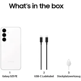 Samsung Galaxy S25 FE 128 GB White