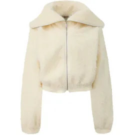 QS Teddyjacke - creme - XXL