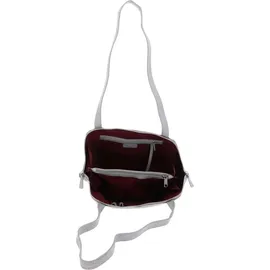 Voi Jeans Frederike Schultertasche Leder Grau/Silver