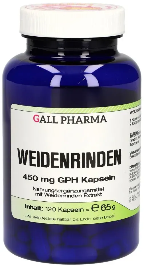 Weidenrinden 450 mg