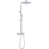 Evenes Samba II Brausesystem mit Thermostat, Höhe 1053 mm, chrom Evenes