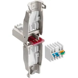 goobay RJ45 Stecker CAT 6A STP geschirmt werkzeugfrei