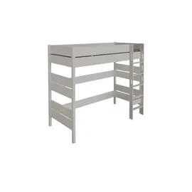 Paidi Hochbett Tiago 136,3 x 210,4 cm Buche massiv grau
