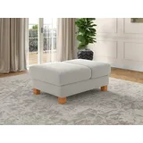 sit&more Polsterhocker »Dundee« mit Klappfunktion, Federkern und hochwertigen Massivholzfüßen