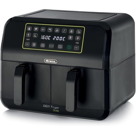 Ariete 4623 Airy Fryer Dual - Heißluftfritteuse mit Doppelkorb, und digitaler Anzeige
