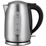 open country Noveen Wasserkocher 1L, Silber