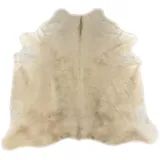 KUHFELL online & NOMAD Fellteppich KUHFELL RINDERFELL TEPPICH BEIGE ca. 210 x 190 cm beige|braun