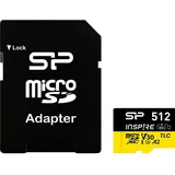 Silicon Power Inspire - flash memory card 512 GB, microSDXC, UHS-I, U3,