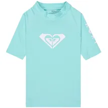 Roxy Whole Hearted - Kurzarm-Rashguard - Mädchen, 2-7 - 3 - Blau. - 3 Jahre