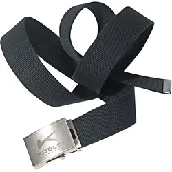 KÜBLER Gürtel aus Kofferband schwarz ST - 8401 9113-99-ST - schwarz