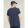 G-Star Base-s Ribbed Kurzarm-T-Shirt Sartho Blue XS