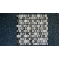 Trendline Mosaikfliese Vesta 30 x 30 cm weiß