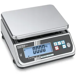 IP-geschützte Tischwaage KERN FXN 30K-2M