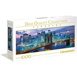 Clementoni High Quality Collection Puzzle New York Brooklyn Bridge 1000 Teile Panorama