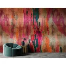 Living Walls Abstrakte Vliestapete 2 cm x 10 m 1 St Rosa