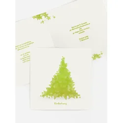 Weihnachtseinladung geschäftlich selbst gestalten mit Spruch und Fotos im Onlinedesigner bei Meine-Kartenmanufaktur.de