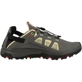 Salomon Techamphibian 5 Herren pewter/moth/fiery red 41 1/3