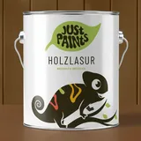 JUST PAINTS - ECO Holzlasur für Innen & Außen | Nachhaltig natürlich - made in Germany (Eiche, 2,5 Liter)