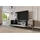 altdecor Zeno Lowboard 200 cm Schwarz/Eiche Wotan Holzwerkstoff