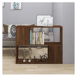 vidaXL Bücherregal 80 x 24 x 63 cm Braun