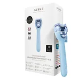 geske german beauty tech Micro-Needling SmartAppGuidedTM MicroNeedle Face Roller 9 in 1, Packung (Gerät & USB-Ladekabel), 2-tlg., Gerät inkl. kostenloser APP (SmartAppGuided Device), Mit der GESKE App erhältst Du deine personalisierte Hautpflegeroutine.