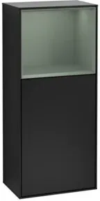 V&B Seitenschrank Wandbeleuchtung Finion 41,8x93,6cm, r, Reg ob Oli. m, bla m Lac