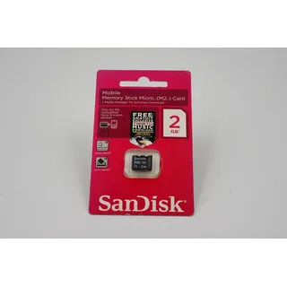 SanDisk Memory Stick Micro M2 Card 2GB Speicherkarte