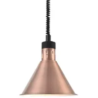 Aprilhp Warmhaltelampe, Speisewärmer Lebensmittel Wärmelampe für Buffetrestaurant Kantine, Westliches Restaurant Pommes Frites Grill Heizlampe mit Heizbirne, 250W