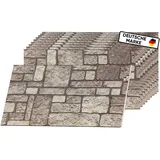 AS Country Stone | Wandverkleidung Steinoptik | 10 Stück | 3D Wandpaneele Steinoptik, Styropor-Paneele Natursteinoptik für Innenbereich, Außenbereich, Geschäftsräume | ST 230 |