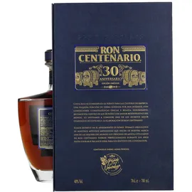 Ron Centenario 30 Years Old 40% vol 0,7 l Geschenkbox