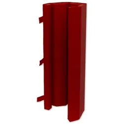 Prallschutz Schutzpolster für Mast (universal) - grau