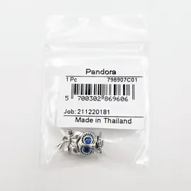 Pandora Abschluss weise Eule Silber 798907C01