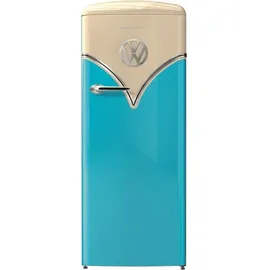 Gorenje OBRB153BL Retro-Kühlschrank (260 l, 1540 mm hoch, Baby Blue)