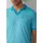 s.Oliver Poloshirt aus zweifarbigem Piqué mit Brusttasche - türkis - XL