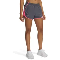 Under Armour Fly By 3 Shorts Castlerock Super Pink