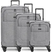 Redolz Essentials 12 Koffer-Set 3-tlg. grau