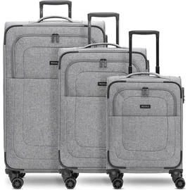 Redolz Essentials 12 Koffer-Set 3-tlg. grau