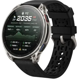 Amazfit Cheetah 2 Ultra BT 44 mm Titan schwarz Sportarmband schwarz Einheitsgröße