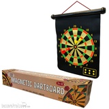 Invento Retr-Oh: Magnetic Dartboard, 1 Dartboard, 6 Dart-Pfeile