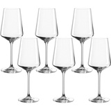 LEONARDO Puccini Rieslinggläser 400 ml, 6er Set 6 Rieslingglas, Glas, 6-teilig