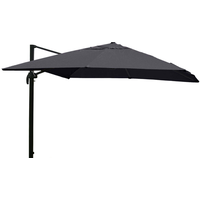 Mendler Gastronomie-Ampelschirm HWC-A96 300 x 300 cm anthrazit ohne