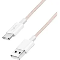 Logilink USB-C auf USB-A 1,0 m Pink