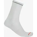 Castelli Premio Evo 18 Fahrradsocken White 40-42