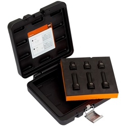 Bahco XZN 1/2" Kraft Steckschlüssel-Satz für Bremsen 6 tlg. Vielzahnnuss