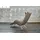 KAWOLA Relaxliege CAVAL Leder 79 x 95 x 157 cm Grau